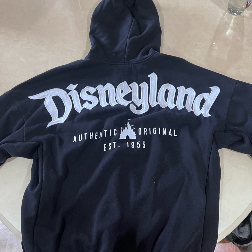 Disneyland Black Hoodie Worn once